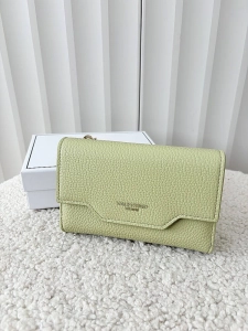 Valentino Creations portfel z klapką zielony