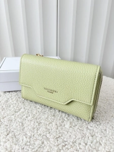 Valentino Creations portfel z klapką zielony