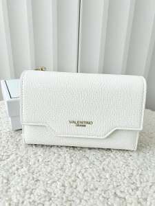 Valentino Creations portfel z klapką biały