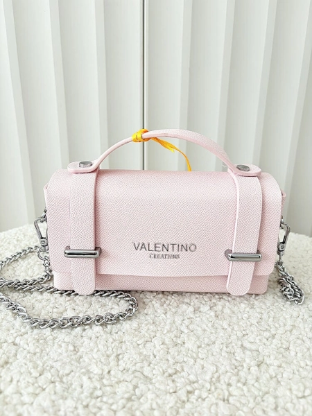 Valentino Creations torebka mini listonoszka różowa
