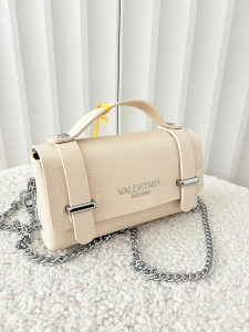 Valentino Creations torebka mini listonoszka beżowa