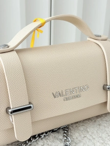 Valentino Creations torebka mini listonoszka beżowa