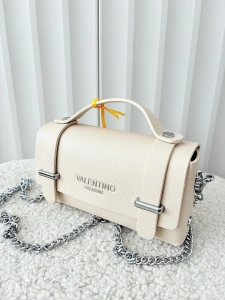 Valentino Creations torebka mini listonoszka beżowa