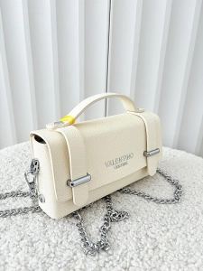 Valentino Creations torebka mini listonoszka jasnobeżowa