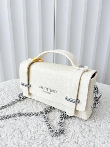 Valentino Creations torebka mini listonoszka jasnobeżowa