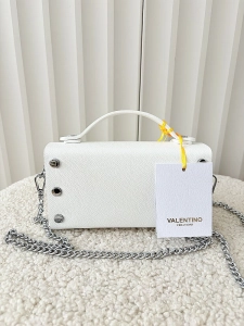Valentino Creations torebka mini listonoszka biał