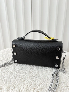 Valentino Creations torebka mini listonoszka czarna