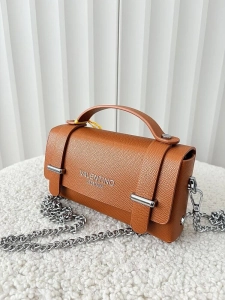 Valentino Creations torebka mini listonoszka camelowa