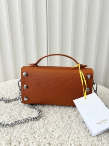 Valentino Creations torebka mini listonoszka camelowa