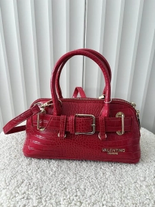 Valentino Creations torebka kuferek czerwona design
