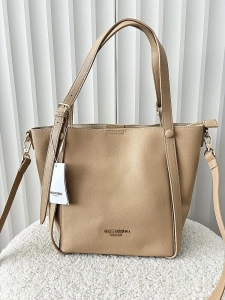 Valentino Creations torebka shopper beżowa