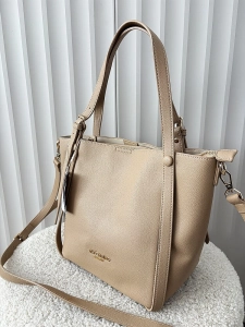 Valentino Creations torebka shopper beżowa