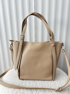 Valentino Creations torebka shopper beżowa