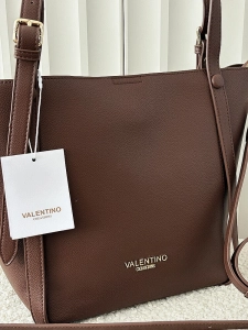 Valentino Creations torebka shopper czekoladowa