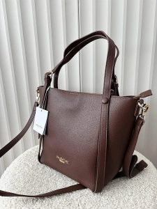 Valentino Creations torebka shopper czekoladowa