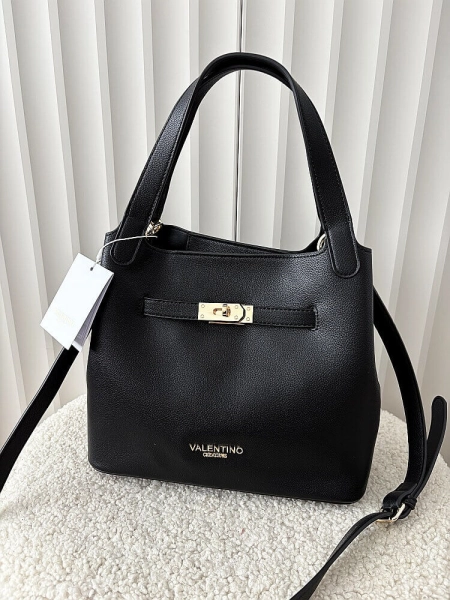 Valentino Creations torebka shopperka czarna