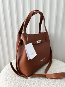 Valentino Creations torebka shopperka camelowa