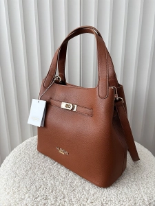 Valentino Creations torebka shopperka camelowa