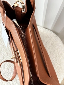 Valentino Creations torebka shopperka camelowa
