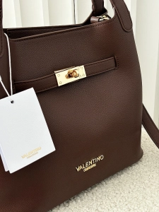 Valentino Creations torebka shopperka brązowa