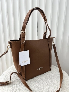 Valentino Creations torebka shopper brązowa