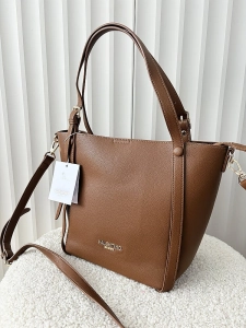 Valentino Creations torebka shopper brązowa