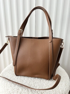 Valentino Creations torebka shopper brązowa
