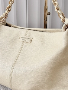 Gallantry torba shopper z przeszyciem na ramię żółta