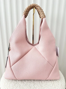 Alex Max torba shopper różowa na ramię geometryczna 