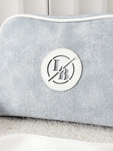 Laura Biaggi torebka listonoszka niebieska jeans