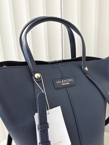 Valentino Creations torebka shopperka granatowa