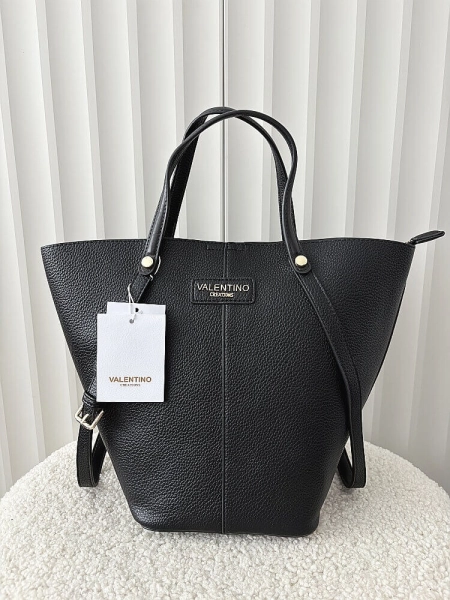 Valentino Creations torebka shopperka czarna