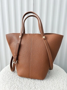 Valentino Creations torebka shopperka camelowa