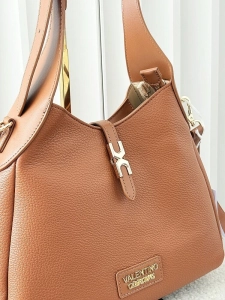 Valentino Creations torebka listonoszka na ramię camelowa