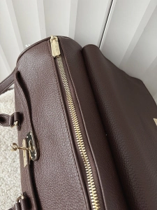 Valentino Creations torebka shopper kuferek czekoladowa