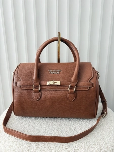 Valentino Creations torebka shopper kuferek camelowa