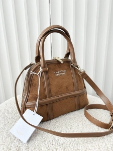 Valentino Creations torebka kuferek camelowa ekozamsz
