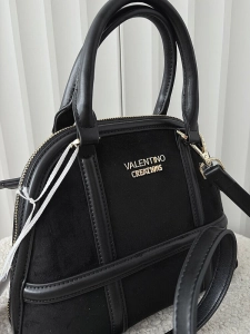 Valentino Creations torebka kuferek czarna ekozamsz