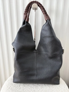 Maxfly torebka shopper na ramię i listonoszka 2w1 czarna