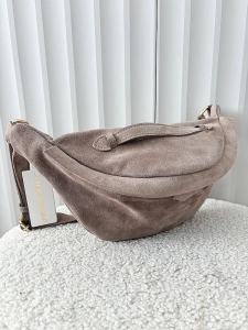Laura Biaggi nerka maxi zamszowa taupe