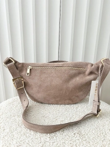 Laura Biaggi nerka maxi zamszowa taupe