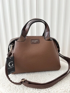 Gallantry torebka mini shopper brązowa