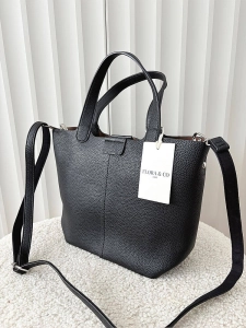 Flora&Co torebka mini shopper czarna