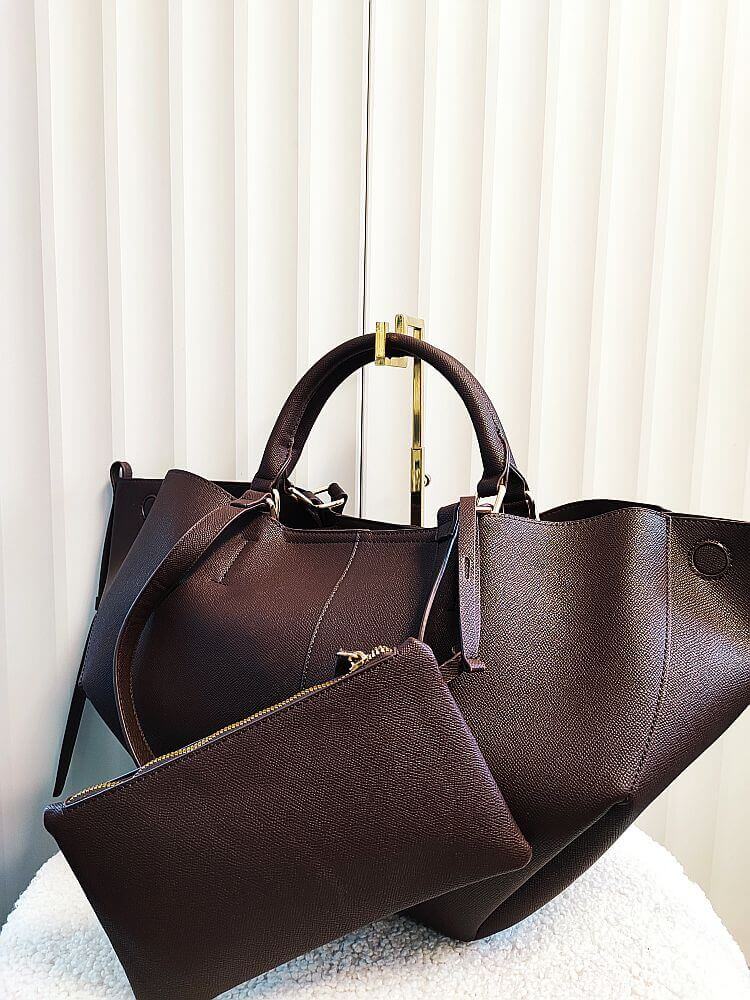 Gallantry torba shopper brązowa