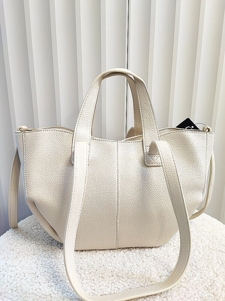 OUTLET Gallantry torba mini shopper jasnobeżowa