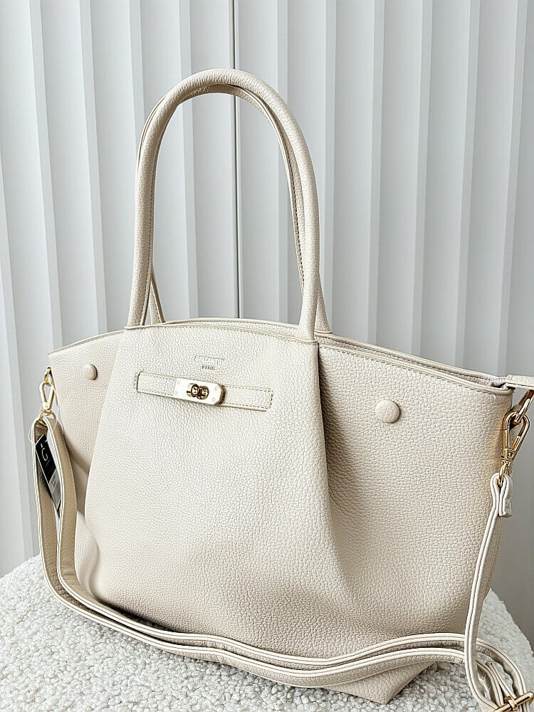 Gallantry torba shopper beżowa