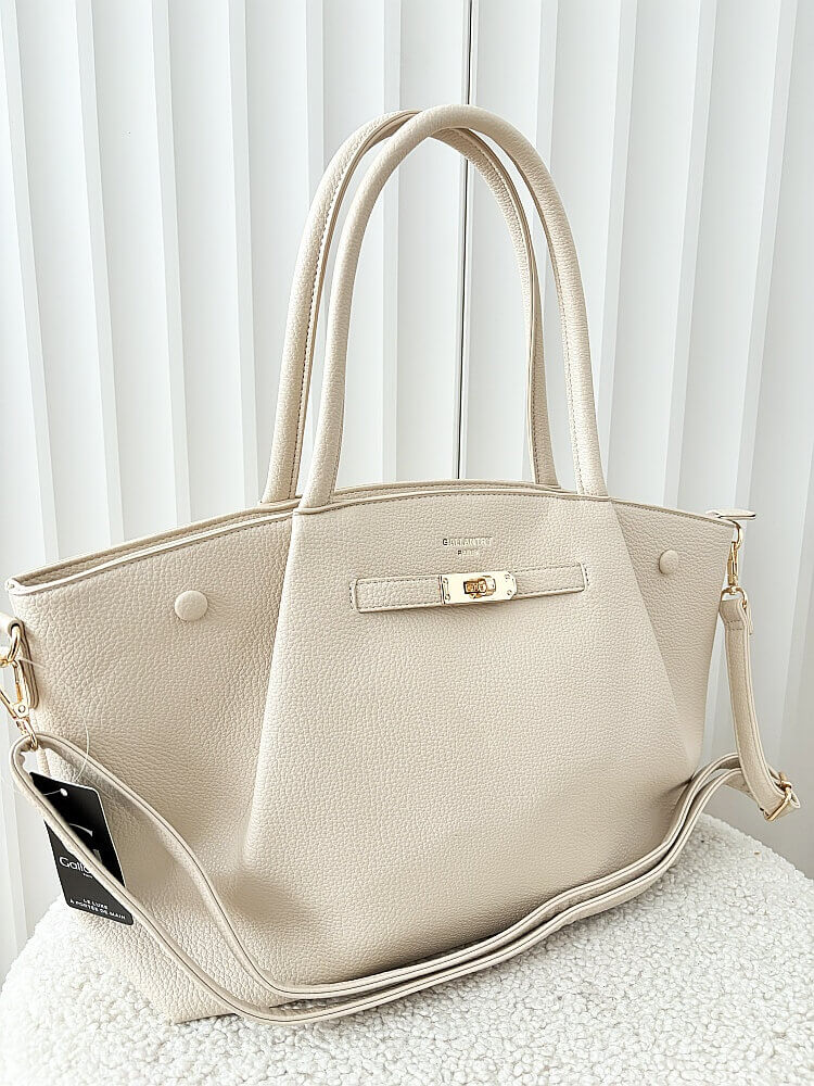 Gallantry torba shopper beżowa