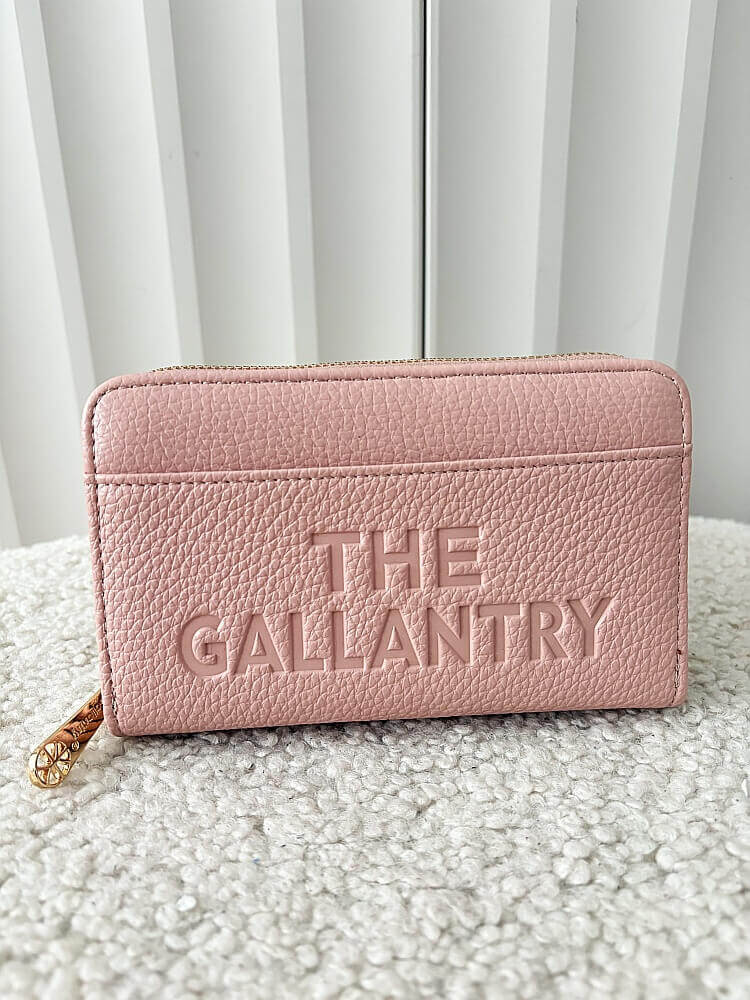 Gallantry portfel różowy z napisem
