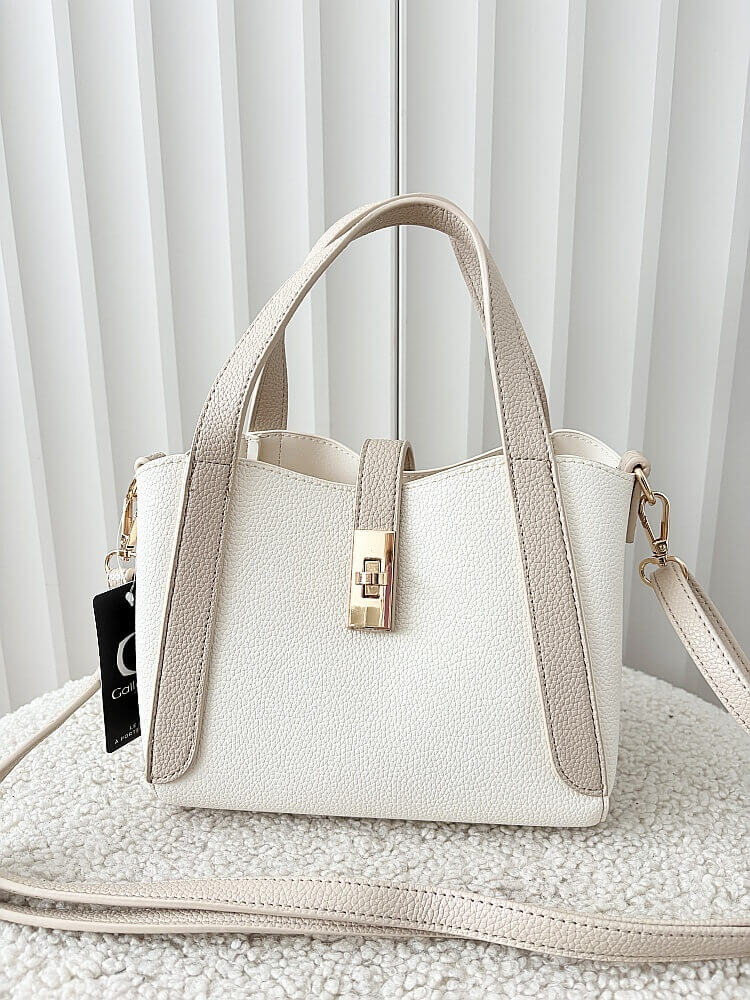 Gallantry torebka mini shopperka jasnobeżowa