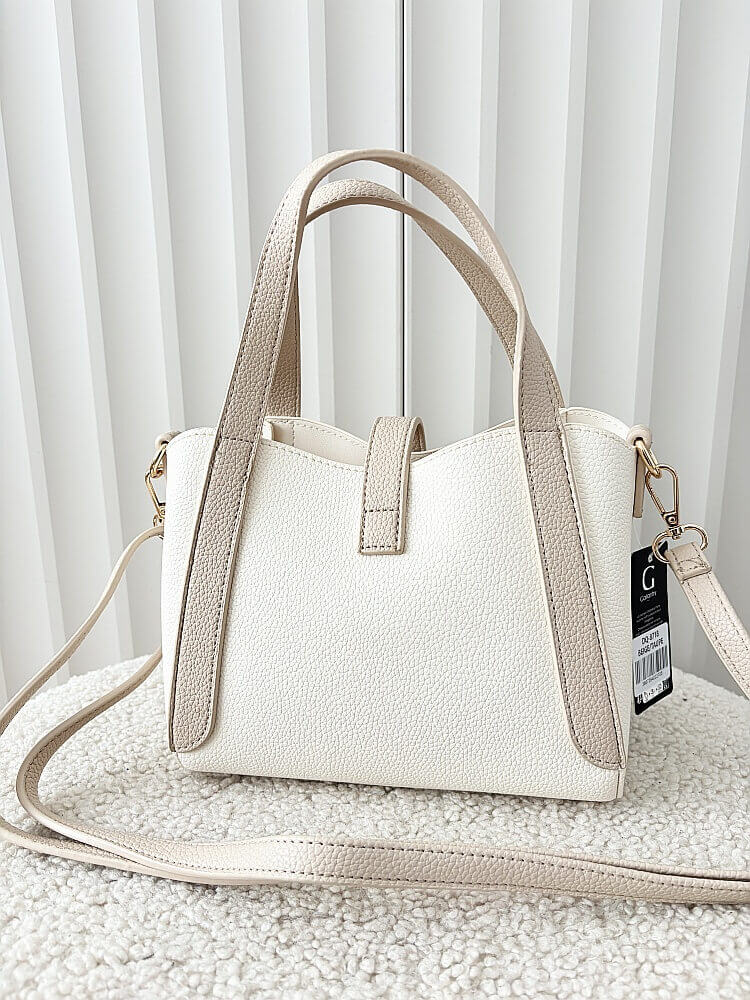 Gallantry torebka mini shopperka jasnobeżowa